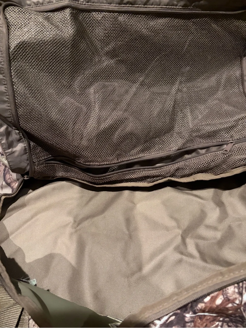 RedHead Realtree Camo Gear Duffel in Brown and Green XL - HUGE